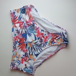 Shekini‎ womens swimwear Floral Print size XL